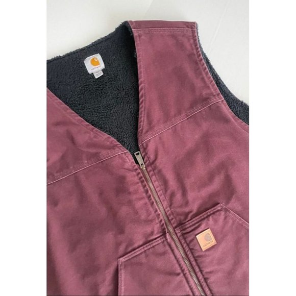 Carhartt Sherpa Lined Vest | Size 2XL | Work Vest | Construction Outdoor Vest - Picture 1 of 8